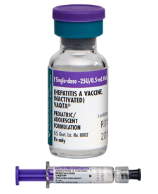 Storage for VAQTA® (Hepatitis A Vaccine, Inactivated)